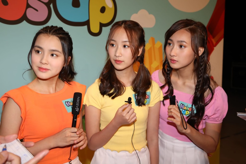 Chantel、Windy、Yumi為拍MV暫時合體。