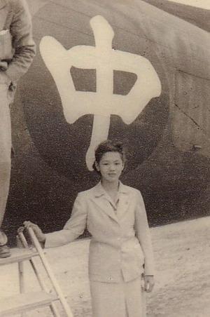 民國美麗的「空中之花」。 民國美麗的「空中之花」。