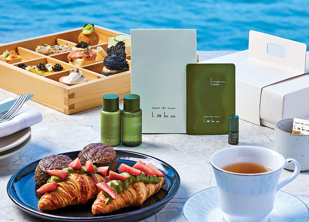 凡惠顧mtm labo×HUE Dining Dear Myself下午茶套餐可獲贈mtm labo禮物套裝。(下午茶$680/2位)