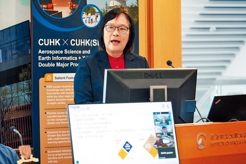 潘伟贤指，中大与中大（深圳）在课程、师资等相关配套渐见成熟，有能力再开办新课程，按需求增加学额。 