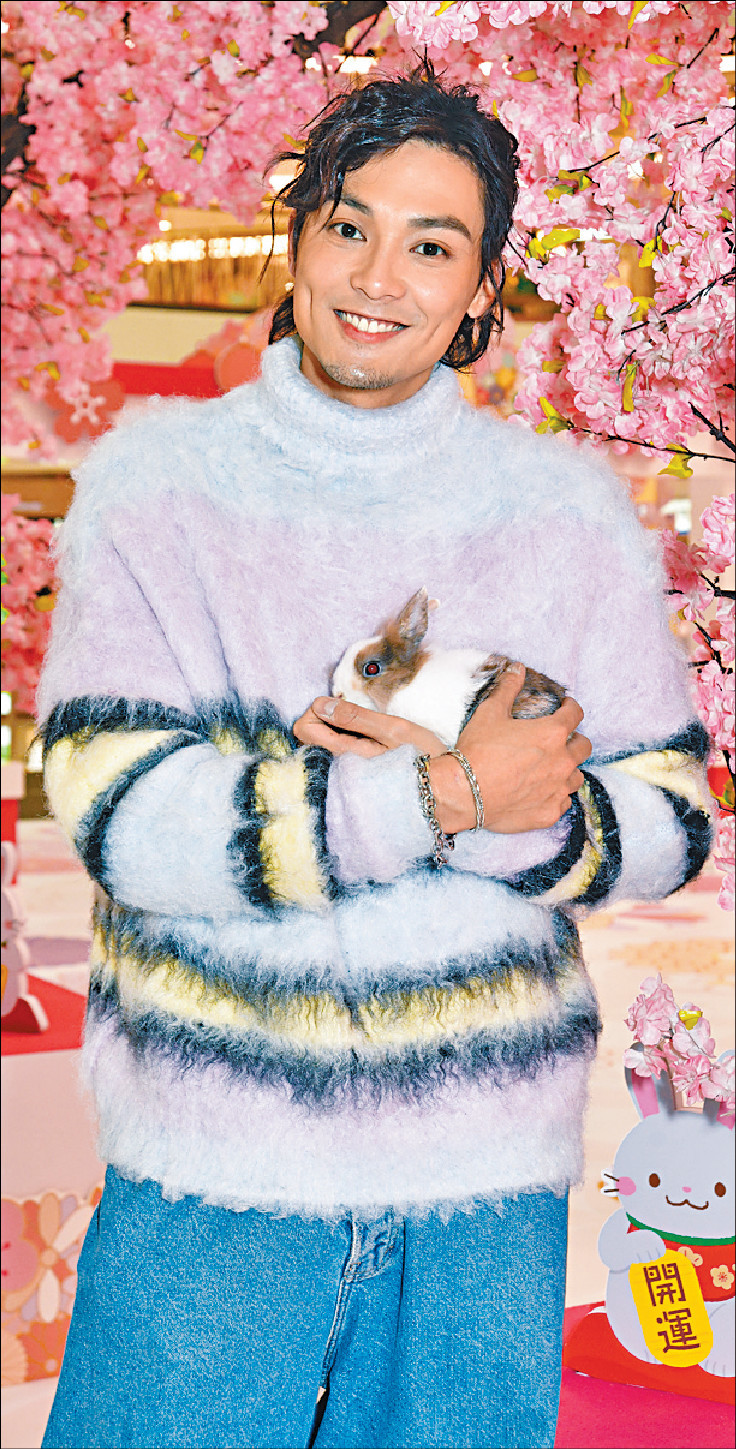 ■謝高晉望兔年事業能有突破。