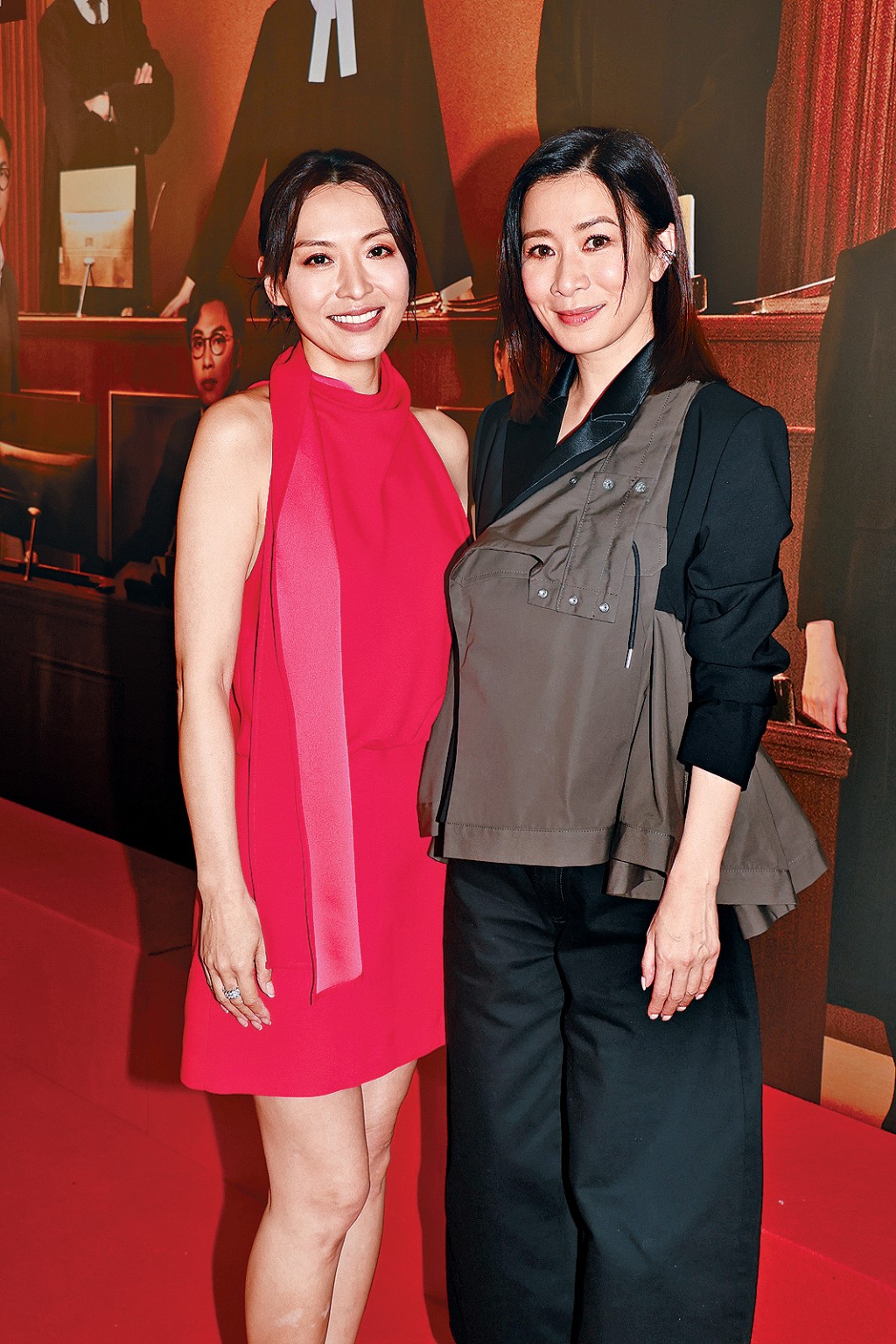 阿佘笑言《正義女神》中與陳煒交手似「放煙花」好過癮。