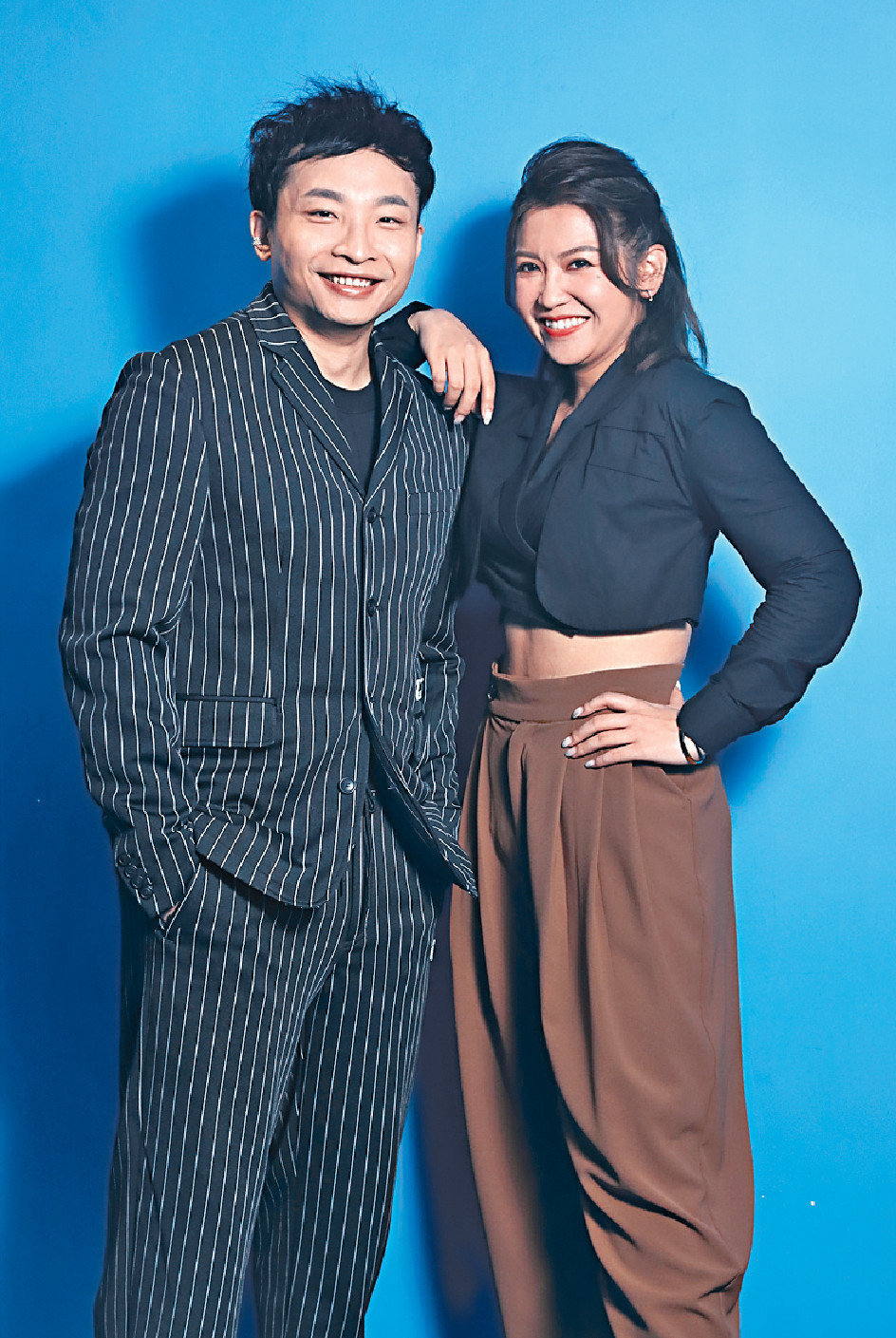 ■Dee哥大讚娟姐是名副其實「辣妹」，堅食得辣。
