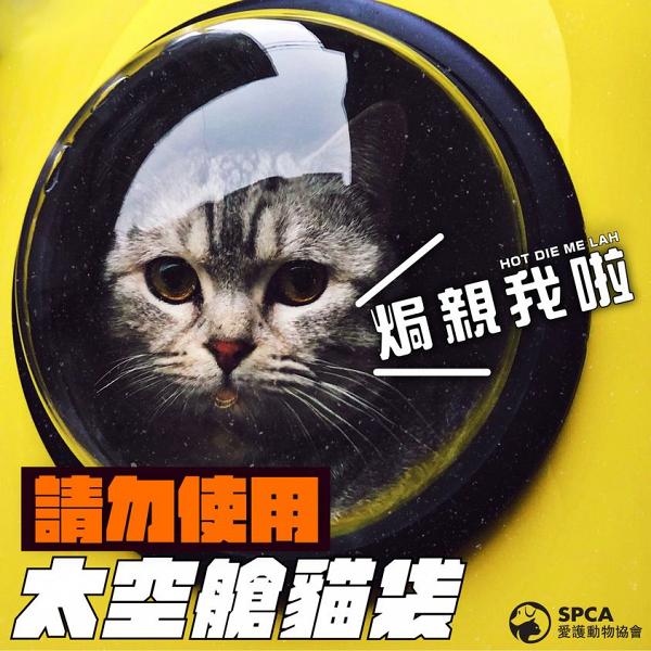 香港愛護動物協會曾在社交專頁出PO，指太空艙寵物袋因其設計令袋內猶如「焗爐」，隨時讓寵物在袋內中暑。