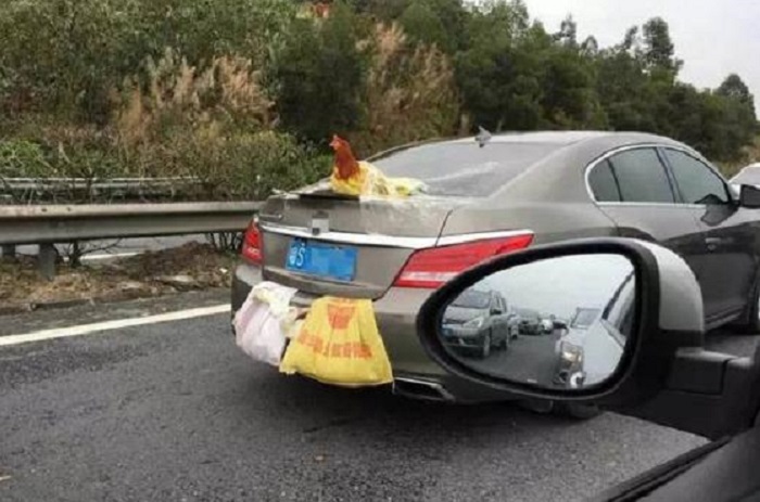 以往的返程奇景（網上圖片）