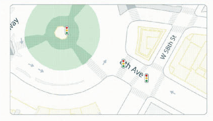 更加關注行人的Google地圖:顯示大大小小的行人路、斑馬綫、安全島等設施的準確位置,按比例呈現道路的形狀甚至闊度。 更加關注行人的Google地圖:顯示大大小小的行人路、斑馬綫、安全島等設施的準確位置,按比例呈現道路的形狀甚至闊度。