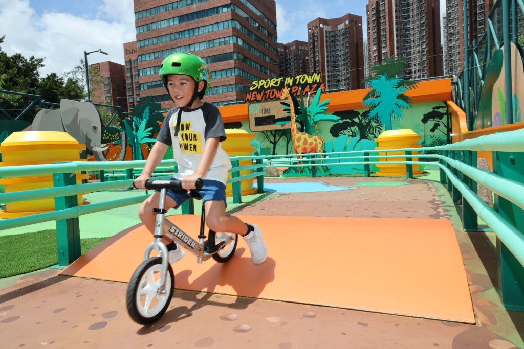 全港首個戶外常設平衡車公園。