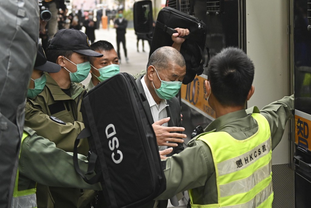 10位天主教枢机及总主教联署呼吁香港特区政府即时无条件释放黎智英。资料图片