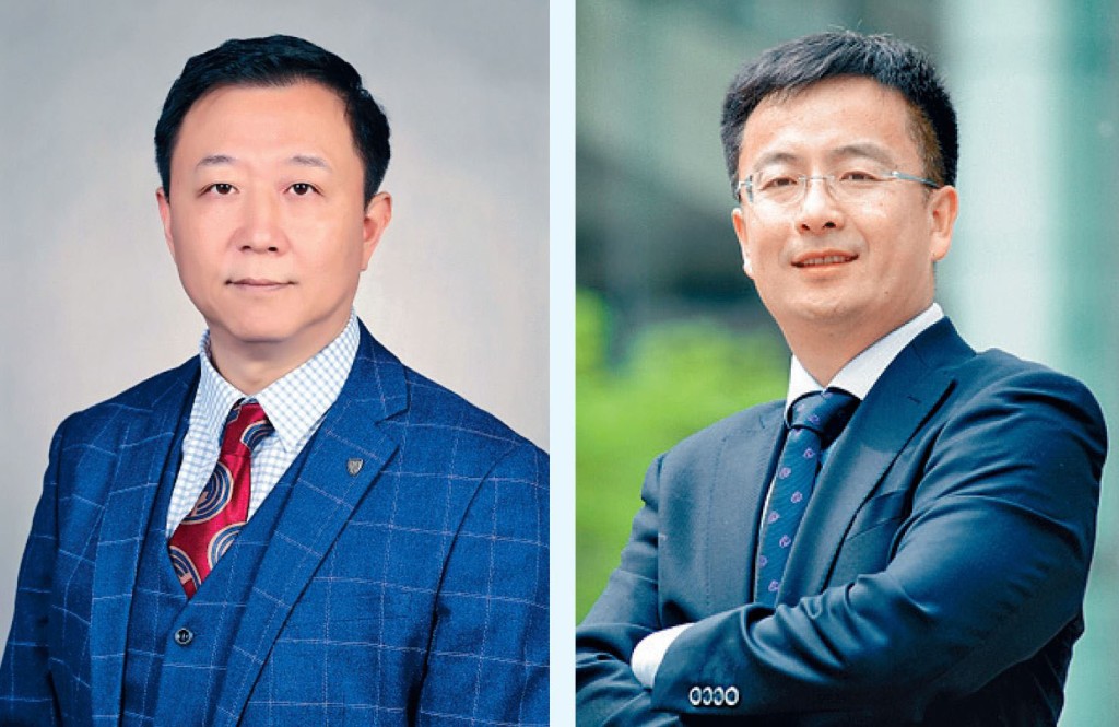 內地學者申作軍（右圖）及宮鵬（左圖）獲委任為港大副校長，曾引起校內外質疑。