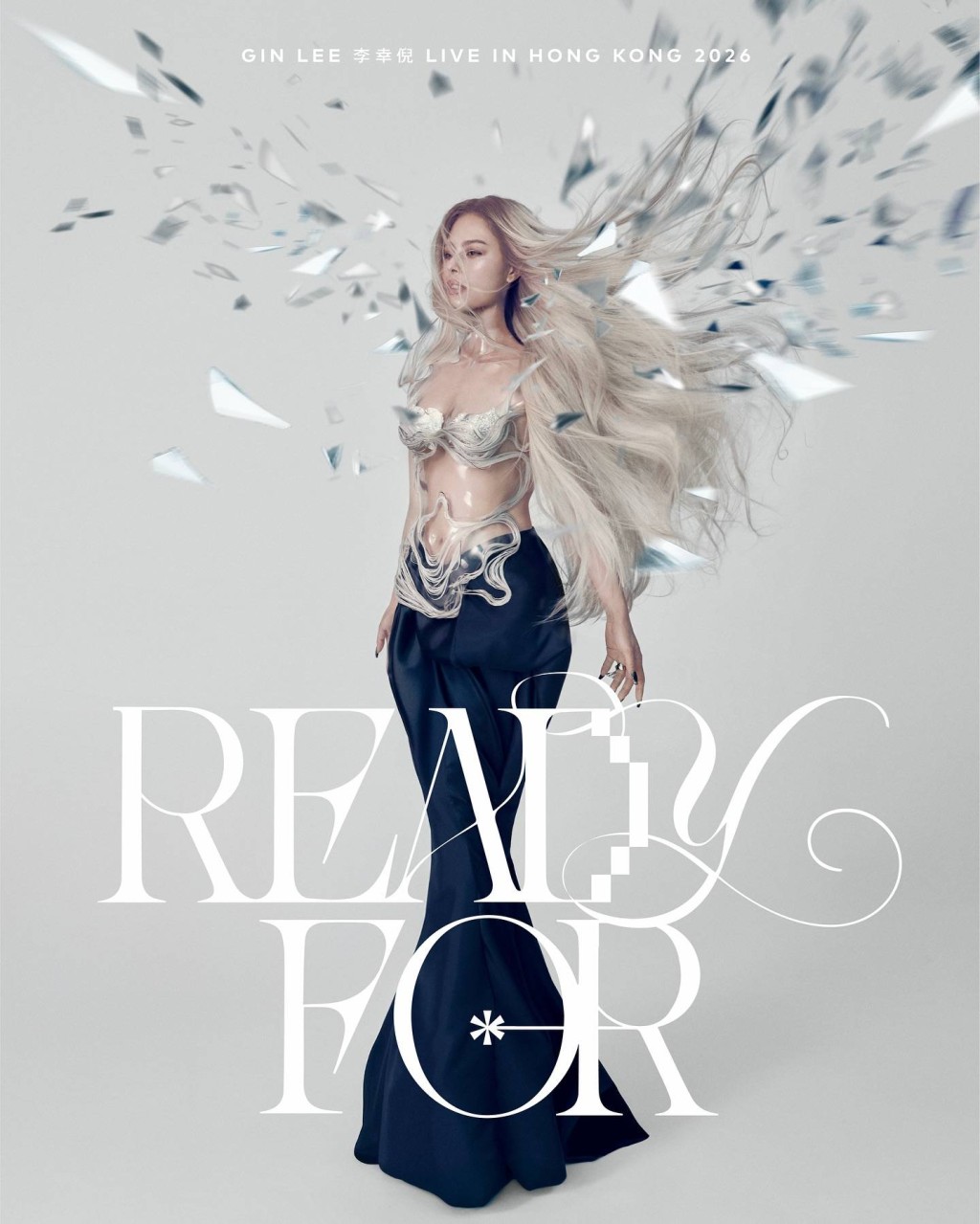 Gin Lee宣布2月紅館開騷，噴血海報曝光。