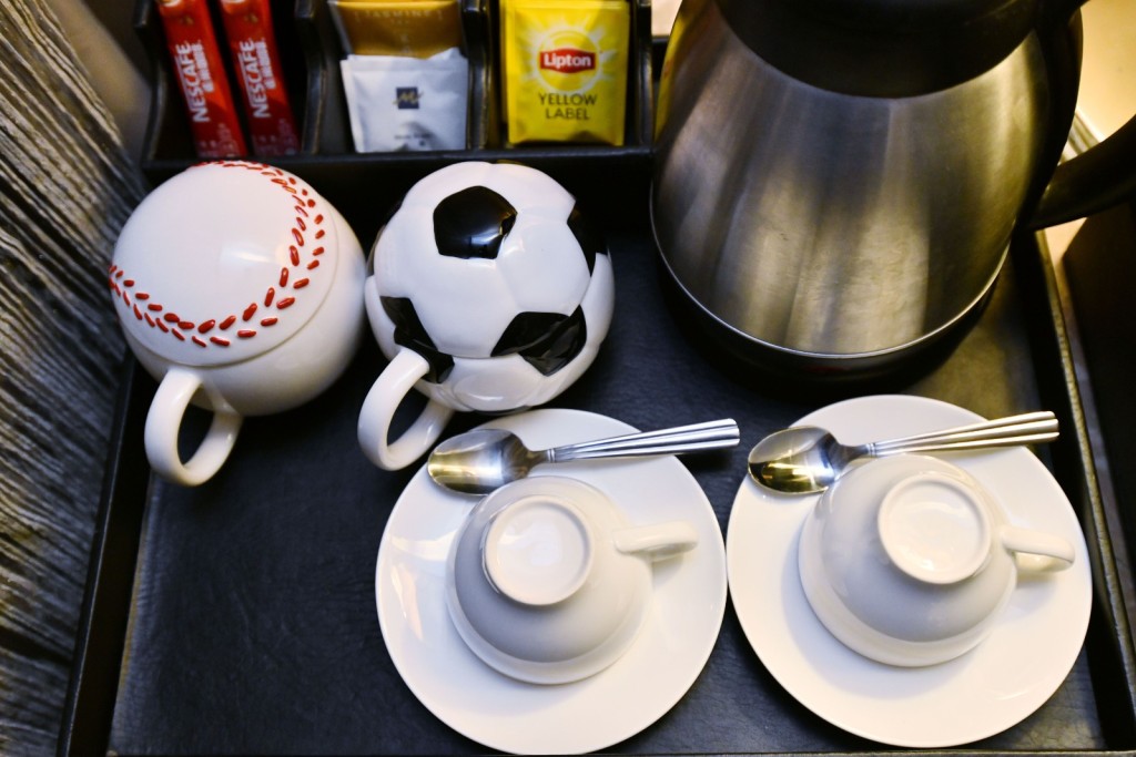 旺角維景酒店因應全運會,推出相應主題房。 旺角維景酒店因應全運會,推出相應主題房。