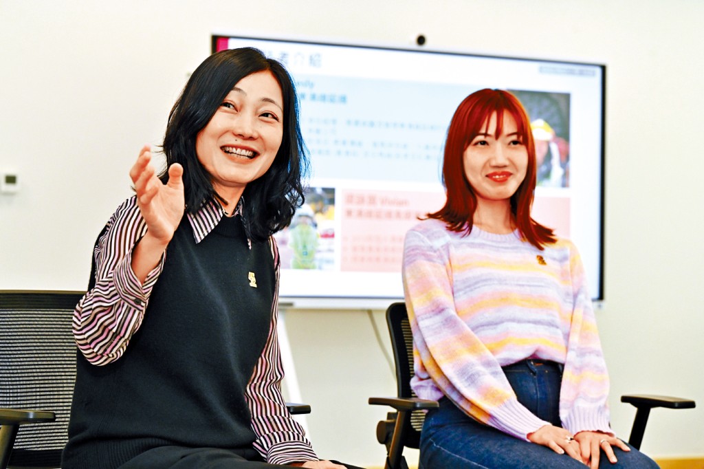 港鐵兩代女工程師梁寶寶及梁詠茵,分享在鐵路工作點滴,笑言機會絕不比男性少。