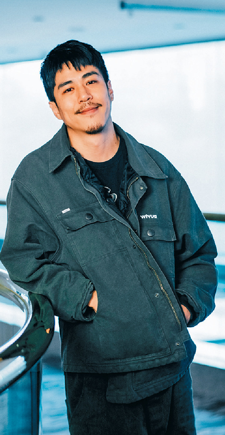 ■高大有型的柯有謙對於幕前演出零興趣，一心只想當導演。
