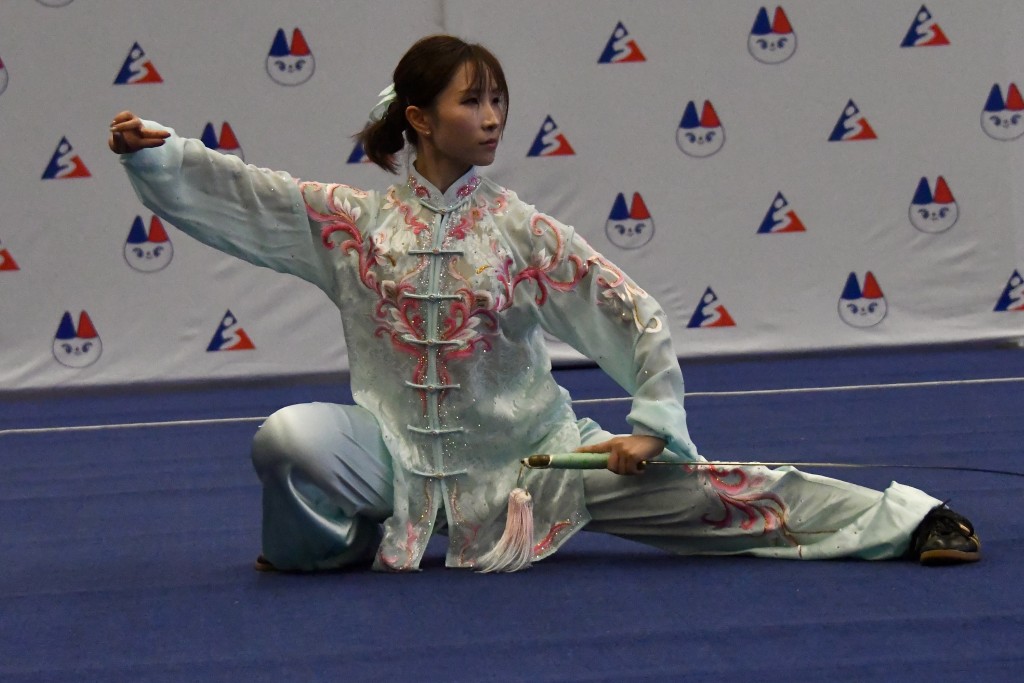 莫宛萤将出战女子太极拳太极剑全能。杨骏尧摄