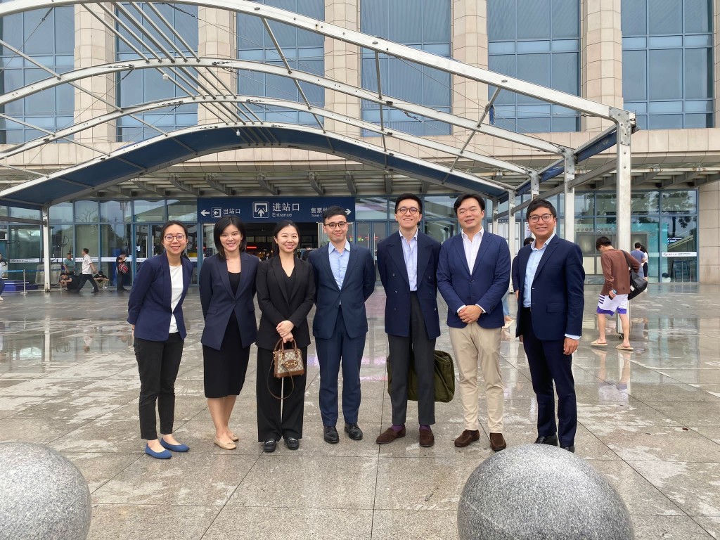 香港大律師公會惠州訪問團。