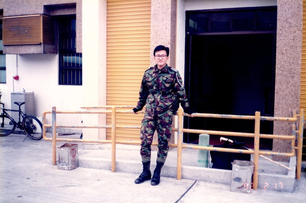 蕭澤頤先後駐守警隊不同部門。