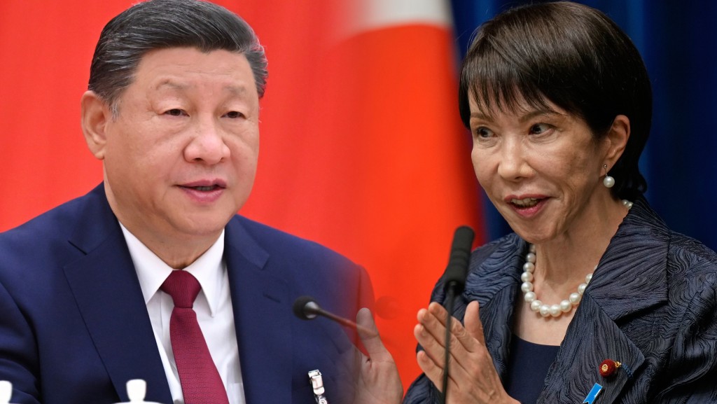 習近平與高市早苗將舉行會談。 美聯社