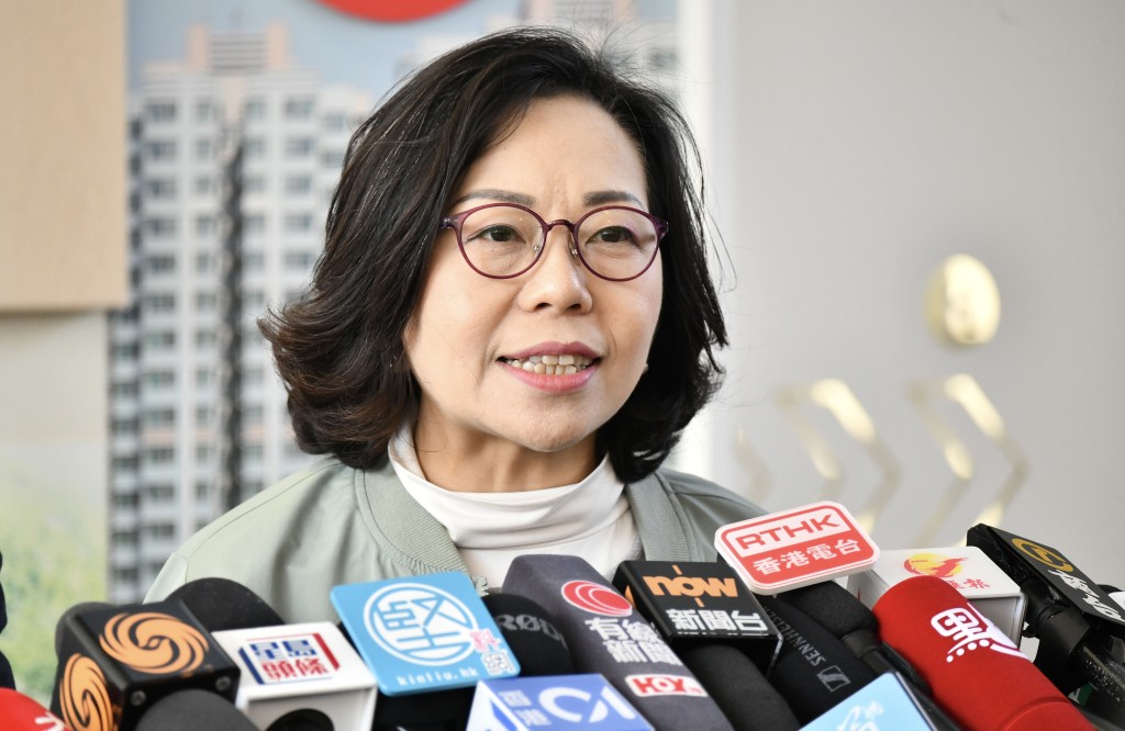 麥美娟表示，若宏志閣居民要恢復入住，須解決三大問題。資料圖片