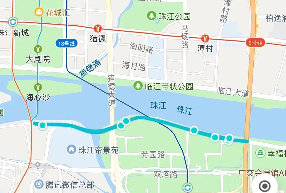 廣州塔路線。