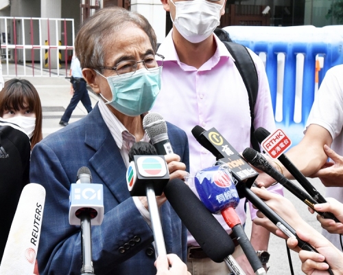 日前被捕的15人包括李柱銘。資料圖片