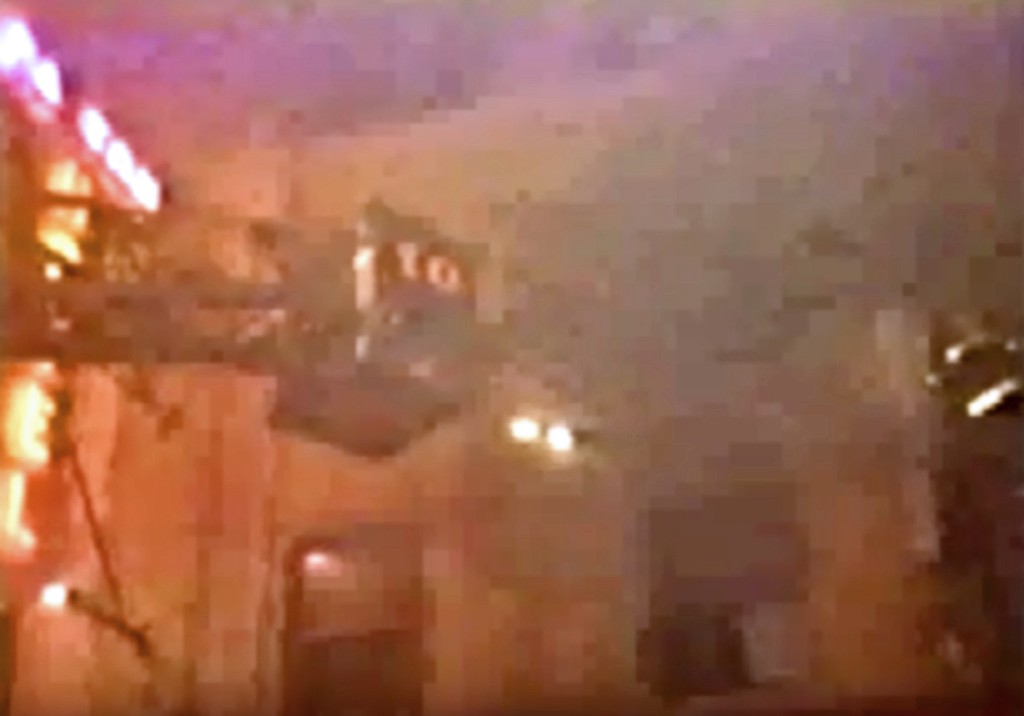 1993年芝加哥派克斯顿酒店大火造成19人遇难。网上图片