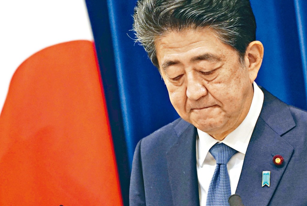 ■安倍昨天下午宣布辞职。
