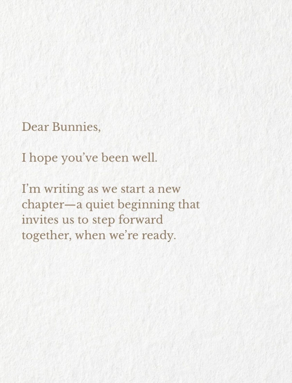 Danielle继日前的直播后，再以英文及韩文撰长文表示困难不易跨过，但会继续向前。