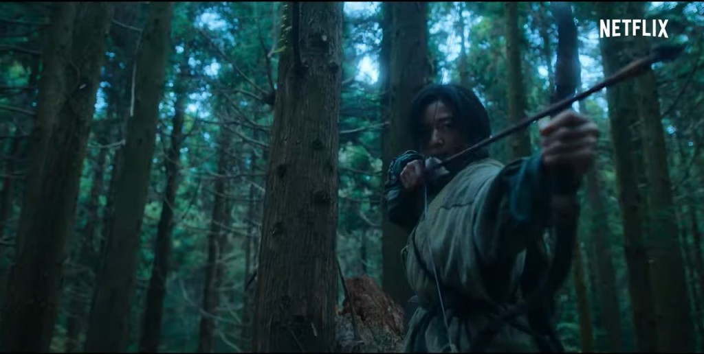全智賢長大後帶領人群對抗喪屍。