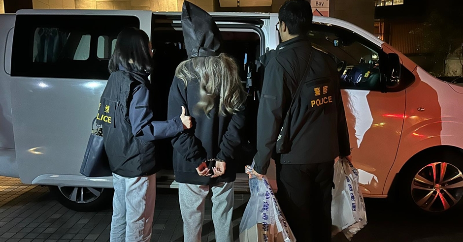 警沙田截18歲少女 檢K仔可卡因冰毒值86萬