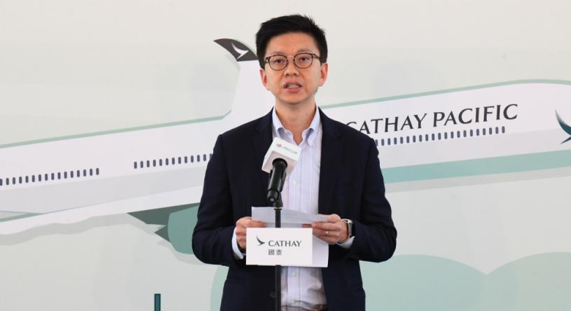 國泰航空行政總裁林紹波去年表示，在2024年年底之前回復到2019年的運力水平。 