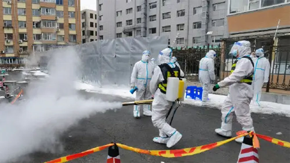 內地新增本土確診2591宗,本土無症狀2346宗。