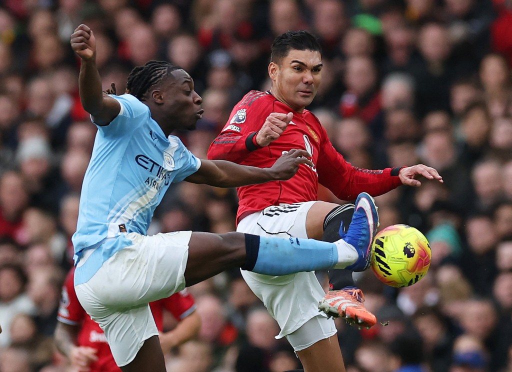 卡斯米路每場都拼盡，職業精神備受肯定。路透社