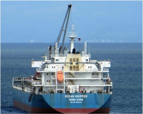 香港註冊貨輪「OCEAN SKIPPER」。網圖