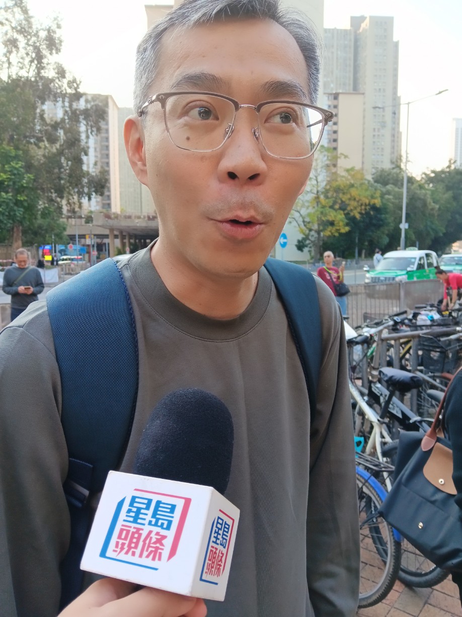 梅先生表示，為了避開人潮，他特意選擇錯開人流高峰。