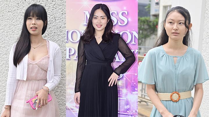 香港小姐2023丨佳麗奇特裝扮逐個睇！跑步裝面試似路過 有人胸前現膠紙兩眉險連一線