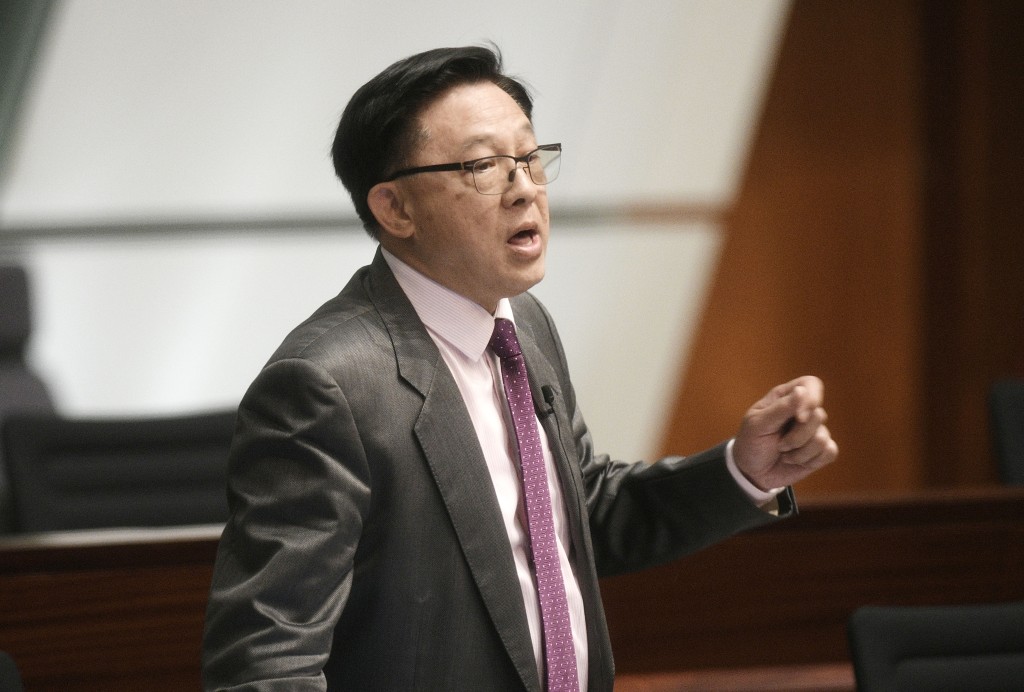 何君尧表示，暂未有打算提记名表决。