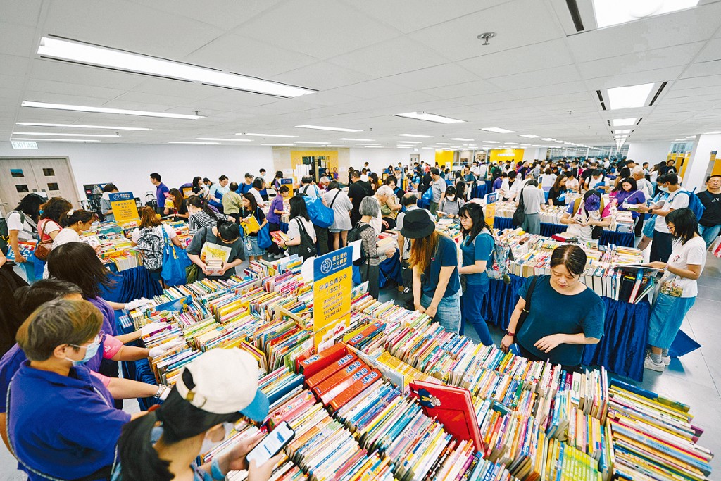 「書出愛心 十元義賣」實體書籍義賣展將於今日至星期日舉行。