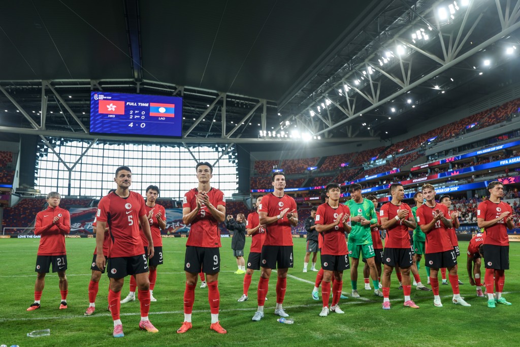 東盟盃，港隊以4比0「大炒」老撾晉級決賽。