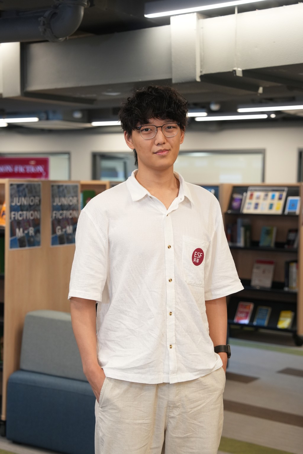 英皇佐治五世學校 John Tsui（圖片來源：受訪者提供）
