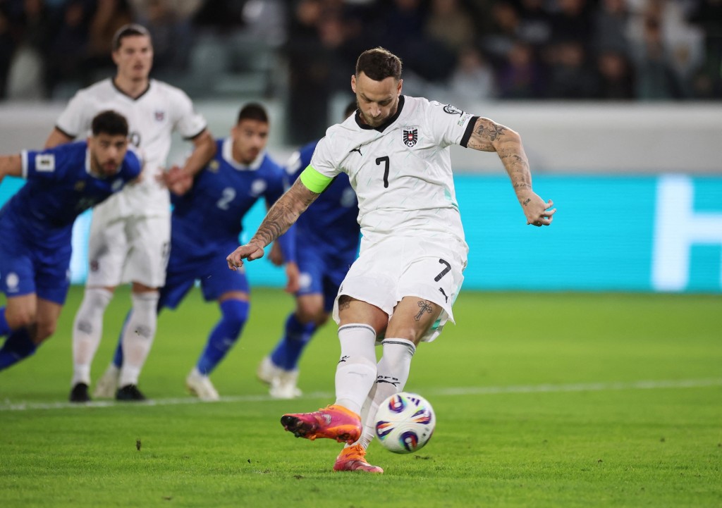 阿拿奥杜域梅开二度。路透社