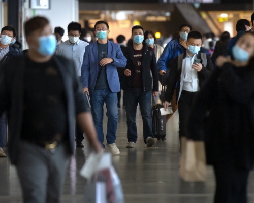 內地增15宗確診,包括1宗天津本土個案。AP圖片