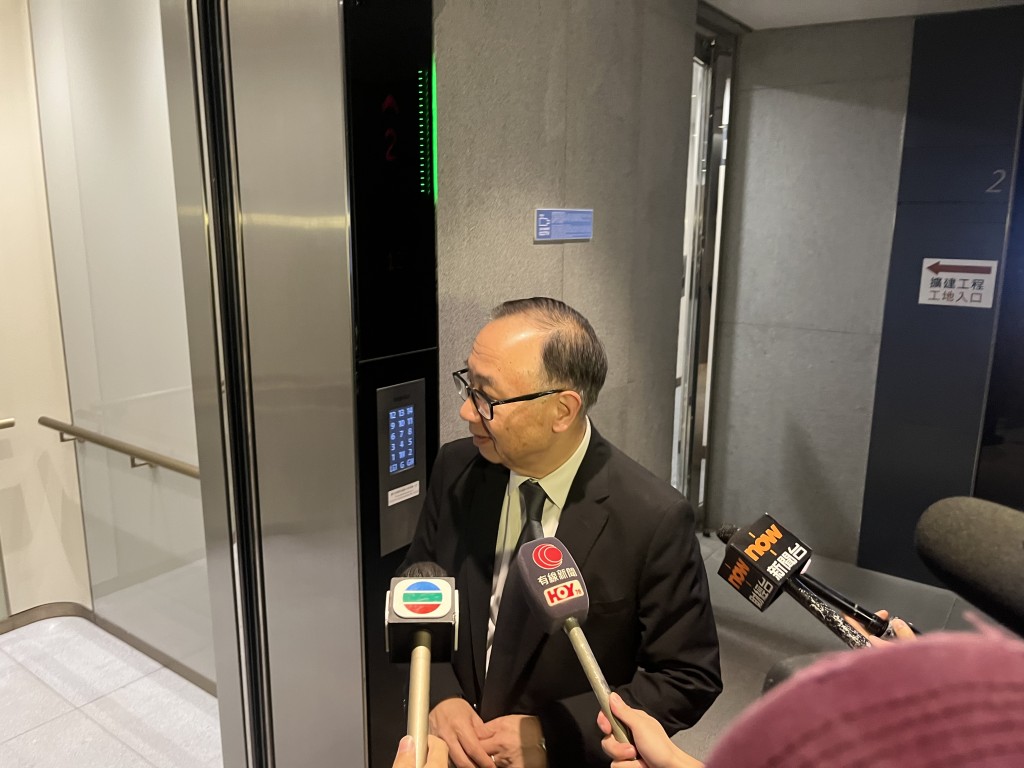 廖長江強調不尋求連任絕對沒有壓力。 廖長江強調不尋求連任絕對沒有壓力。
