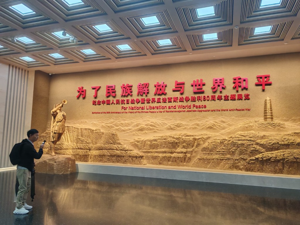 抗戰紀念館經歷近10個月擴建改造,上月重新向公眾開放。楊浚源攝 抗戰紀念館經歷近10個月擴建改造,上月重新向公眾開放。楊浚源攝