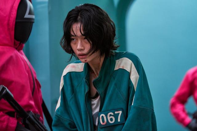 《魷魚遊戲》鄭浩妍雖然未能入圍爭視后，但將會角逐女新人獎。