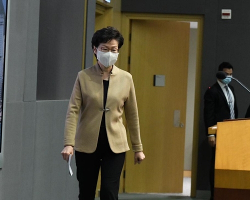 林郑月娥表明在任内不打算修订《防止贿赂条例》，将适用范围扩大至特首。