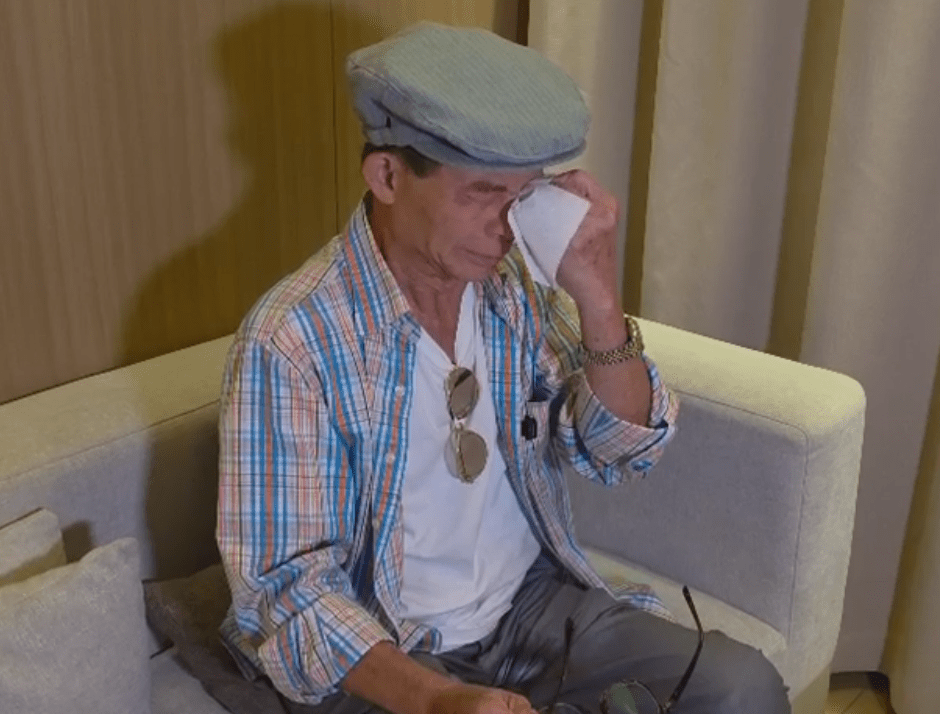 梅啟明昨晚得悉梅艷芳骨灰被盜後好激動。