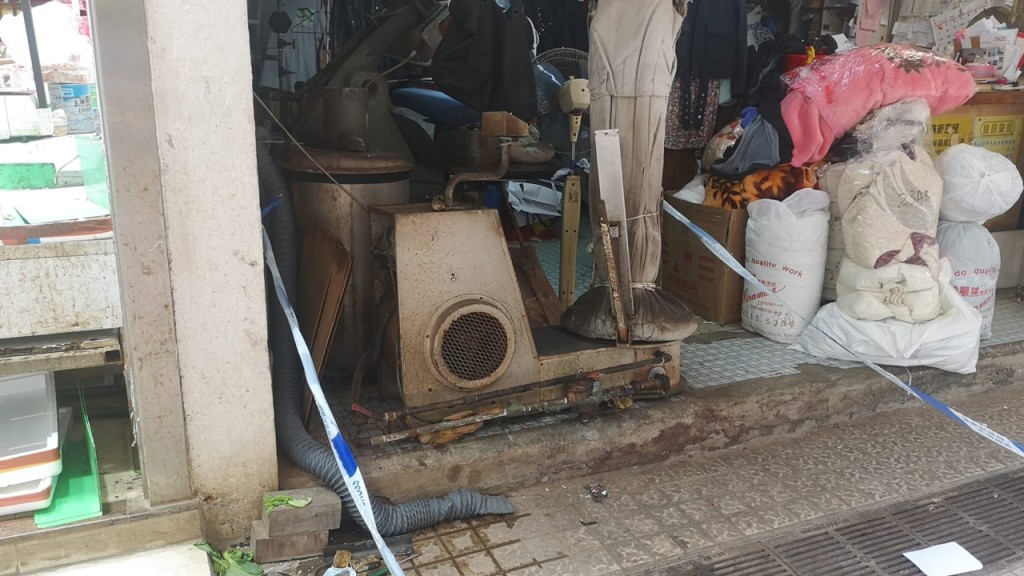 涉事燙衣機。