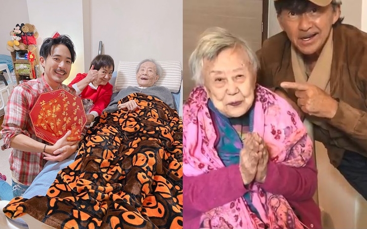 林德信跟爸媽都好孝順,新春最緊要一家平安健康。