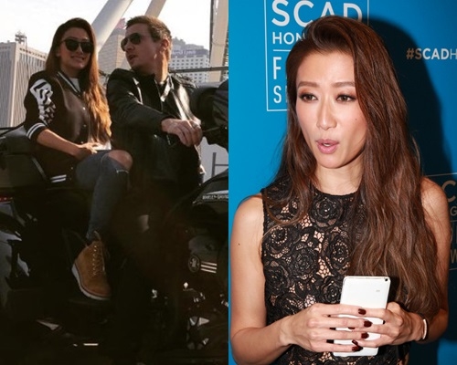 謝婷婷早前同「鷹眼」謝洛美維納傳緋聞。