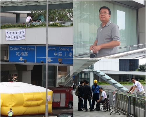 右上,張鴻發。資料圖片